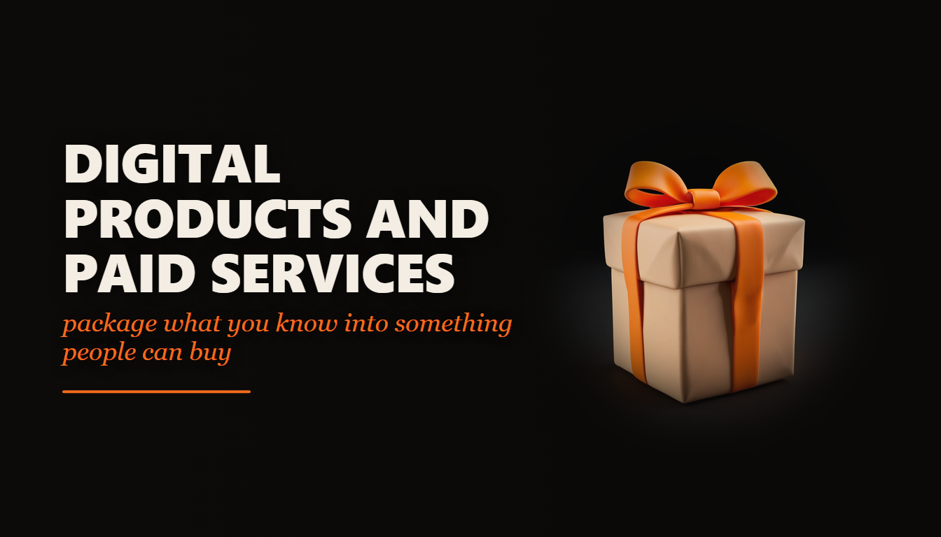 Digital Products and Paid Services Prompts