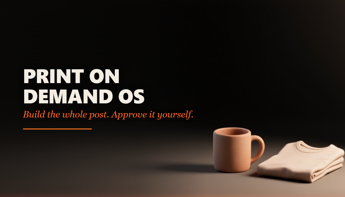 Print On Demand OS