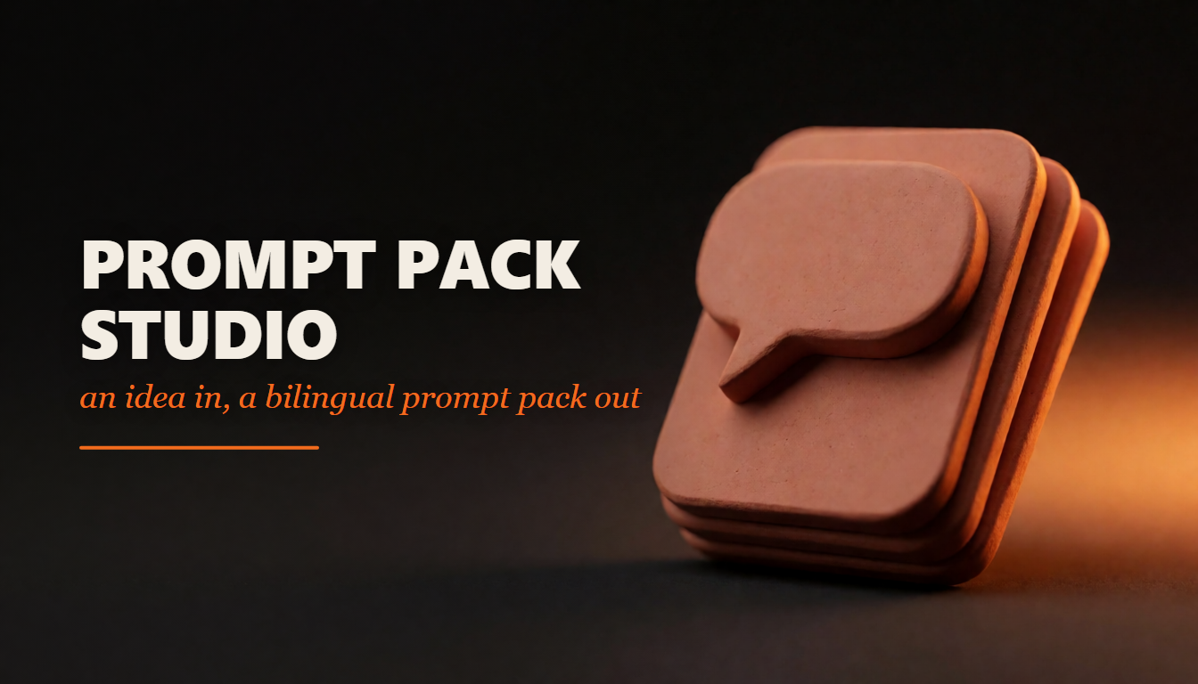 Prompt Pack Studio